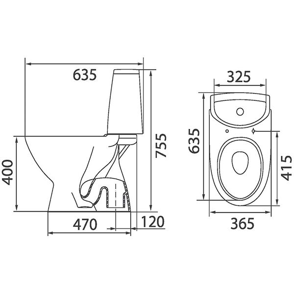 Унітаз-компакт Colombo Лотос Basic