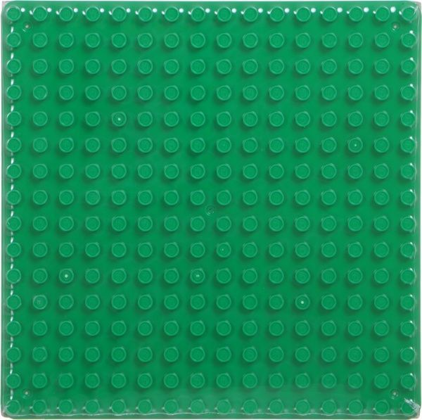 Конструктор BanBao Пластина-подставка для больших блоков 25.5х25.5 см зеленая