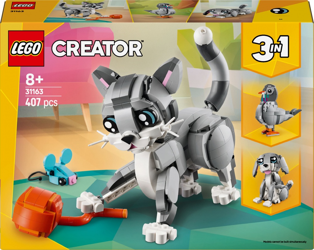 Конструктор LEGO Creator Игривый кот 31163