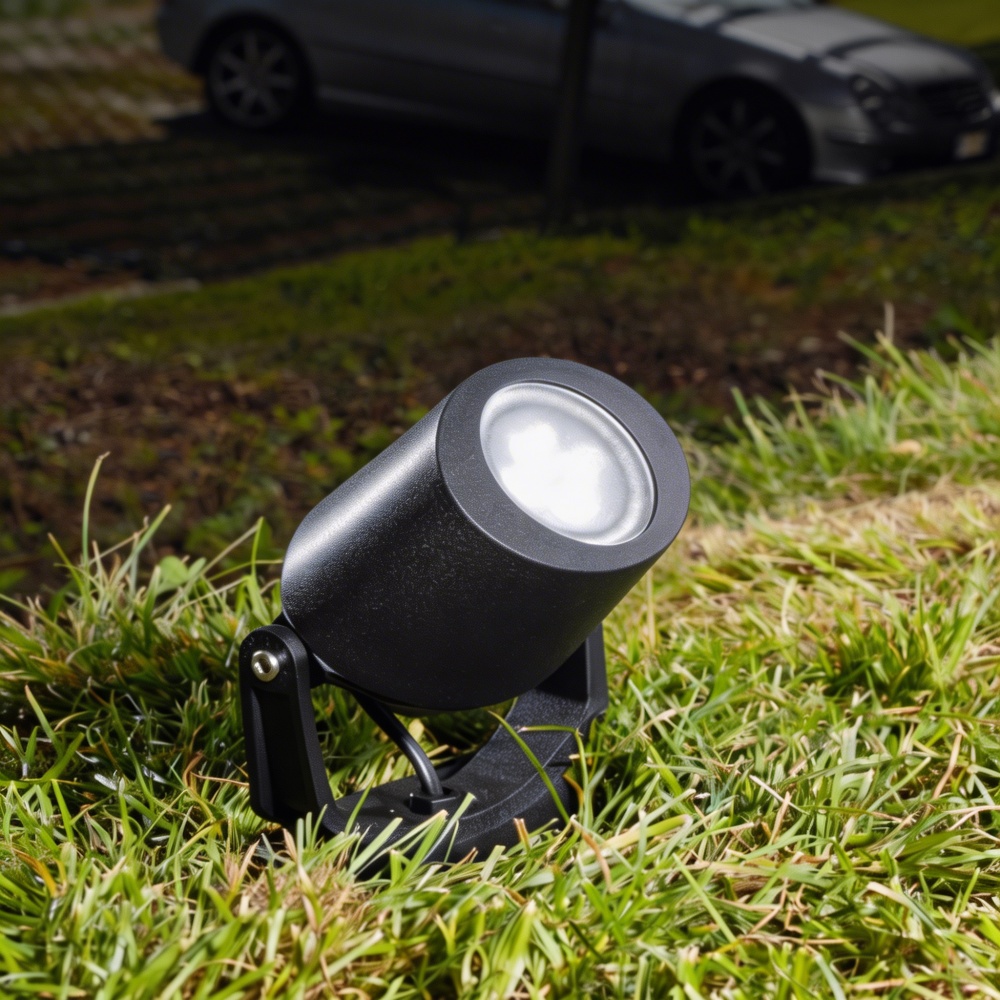 Светильник уличный напольный FUMAGALLI MINITOMMY-EL SPIKE CCT GU10 2,9 Вт IP66 черный