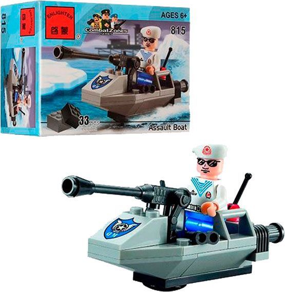 Конструктор Brick Штурмовая лодка 815
