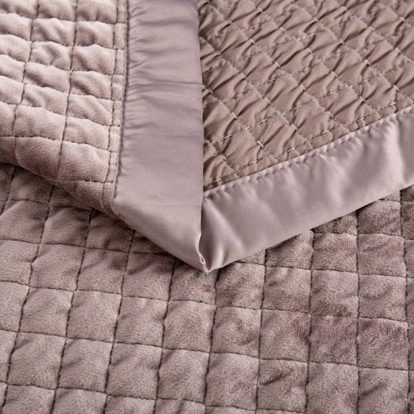 Покрывало Velvet Preston 240x260 см La Nuit тауп 