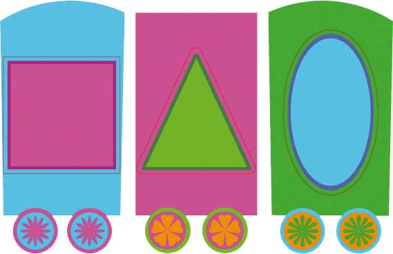 Ігровий набір Ранок розумний паровозик. Форми 273989