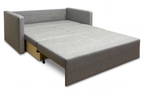 Ліжко-диван прямий Меблі Прогрес Марсель сірий 1540x900x880 мм