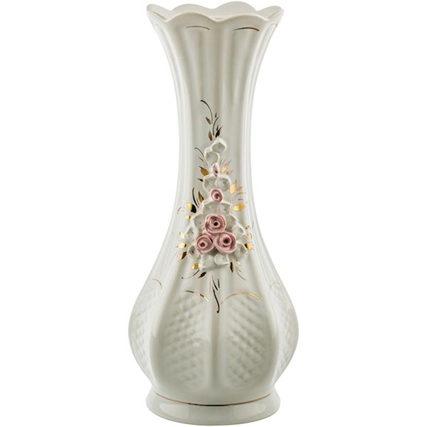 Ваза керамическая разноцветная Луковица 27х18 см