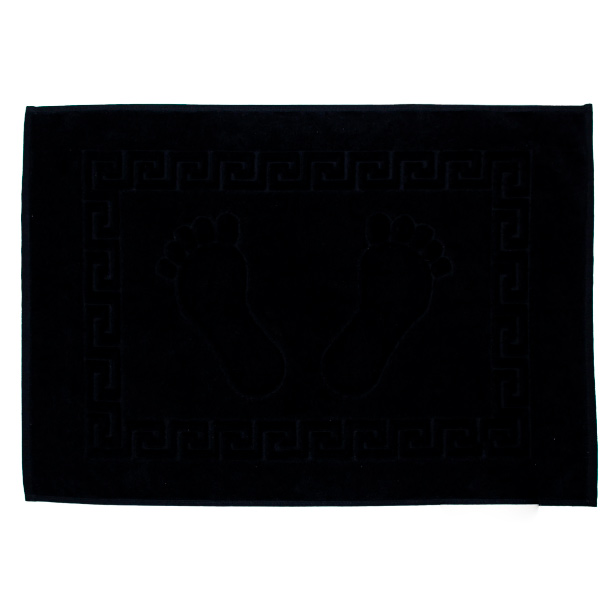 Килимок махровий для ніг La Nuit TABBY 50x70 см чорний