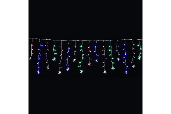 Электрогирлянда SHLigts Бахрома (DICLD-100M-C) встроенный светодиод (LED) 100 ламп 1,7 м 