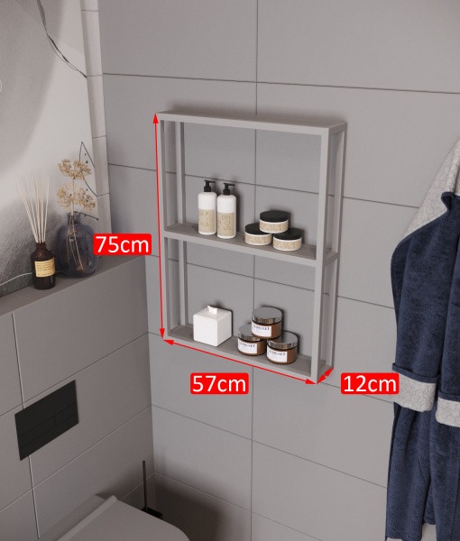 Стеллаж Altstahl Dores 2 (120х570х750) серый