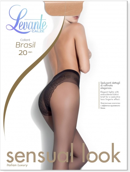 Колготки Levante Brasil L0168K 4 nero