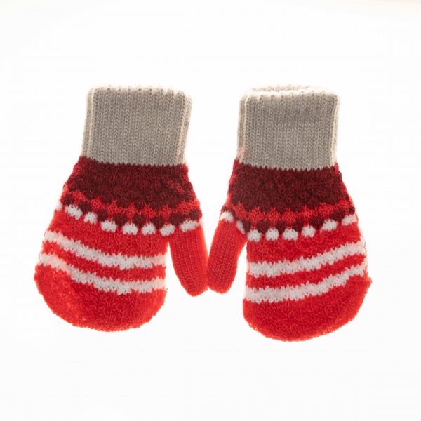 Варежки Margot Bis Petra р.14 коралловый 