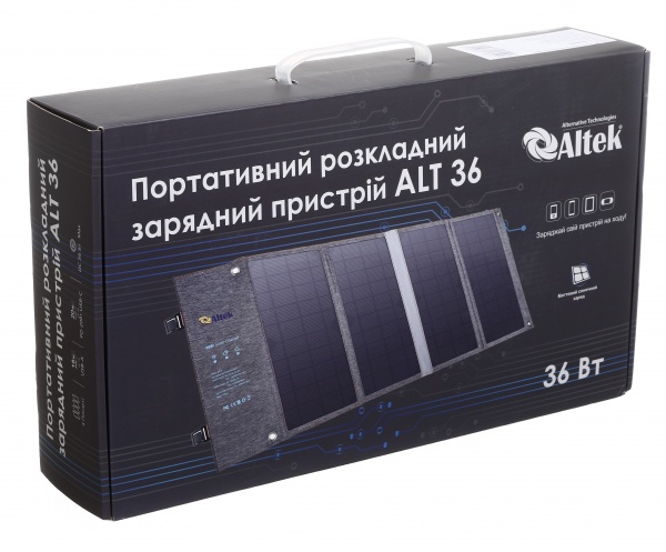 Зарядное устройство раскладное портативный 36W ALT-36