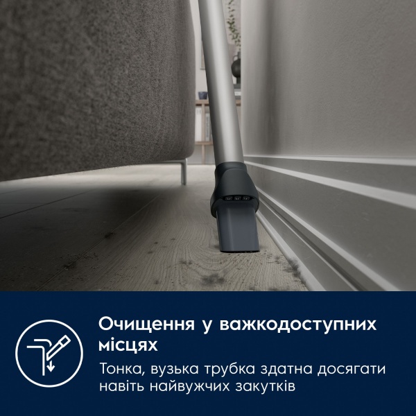 Пылесос аккумуляторный Electrolux EP71B14WET black 