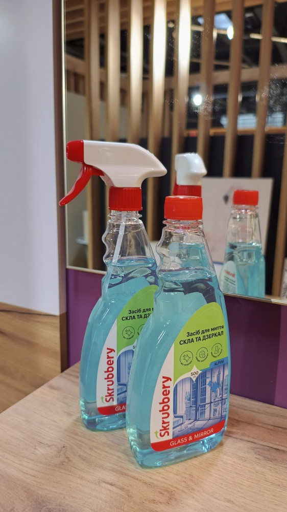 Средство моющее для стекла и зеркал SKRUBBERY Alpini 0,5 л