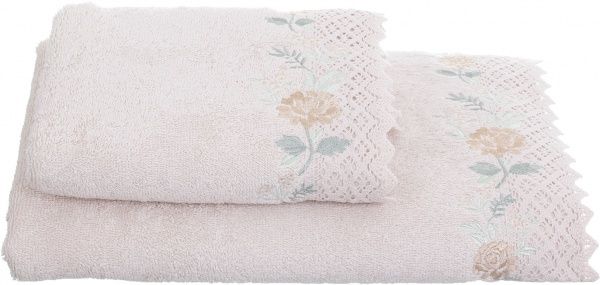 Набір рушників Amora бежевий Karna 