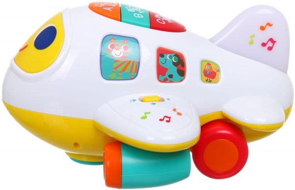 Игрушка музыкальная Hola самолет ODT021033