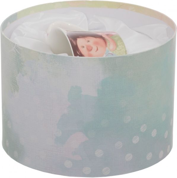 Чашка с блюдцем Девочковые тайны 2 предмета на 1 персону 924-061 Gapchinska