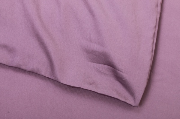 Комплект постільної білизни Stone Wash євро пурпуровий La Nuit 