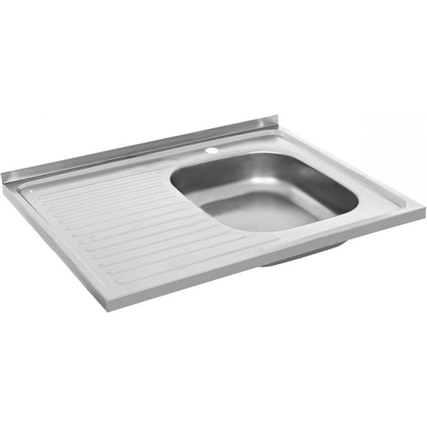 Мойка накладная Family z6804 L 80x60 см чаша справа