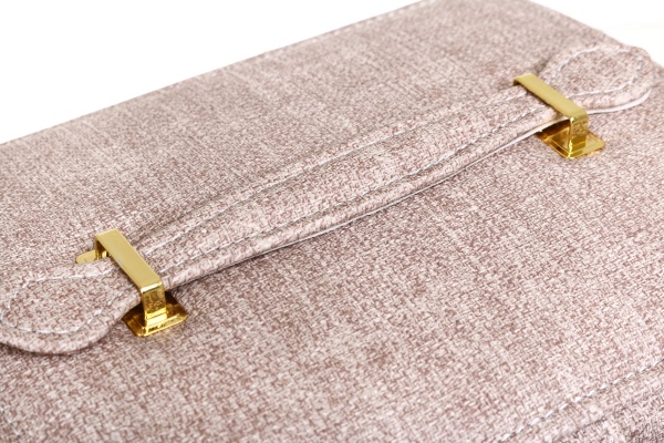 Шкатулка для украшений Cassy 19.5x13x16 см бежевый