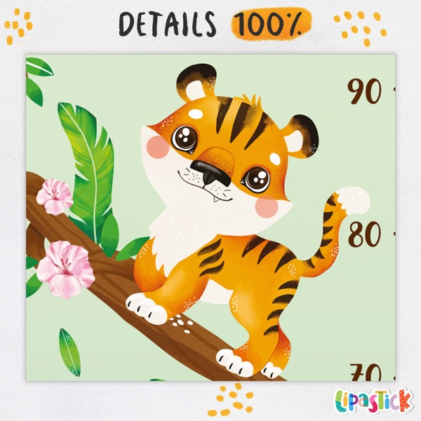 Ростомір Lipastick Тропічне листя з тваринками 155 см 7190420221