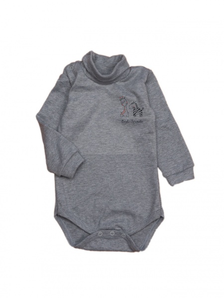 Боді-гольф унісекс Luna Kids Сова р.98 сірий 0099 