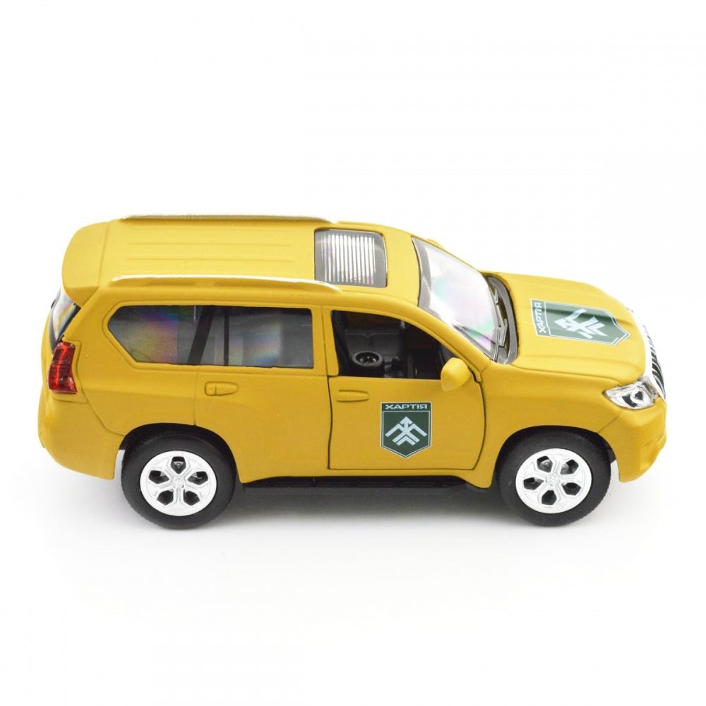 Автомодель TechnoDrive 1:32 серии Шевроны Героев Toyota Prado Хартия KM6188