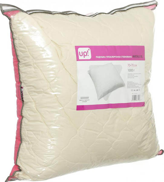 Подушка Natali XL стеганая 70x70 см 1000 г UP! (Underprice)
