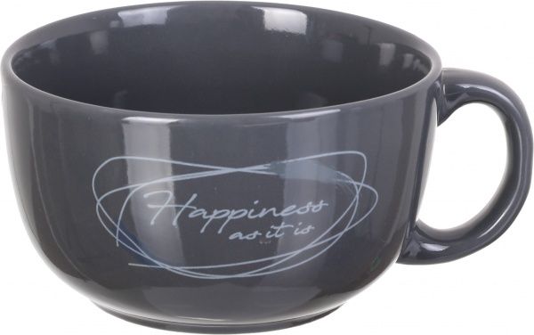 Чашка Logo Graphite 500 мл Bella Vita