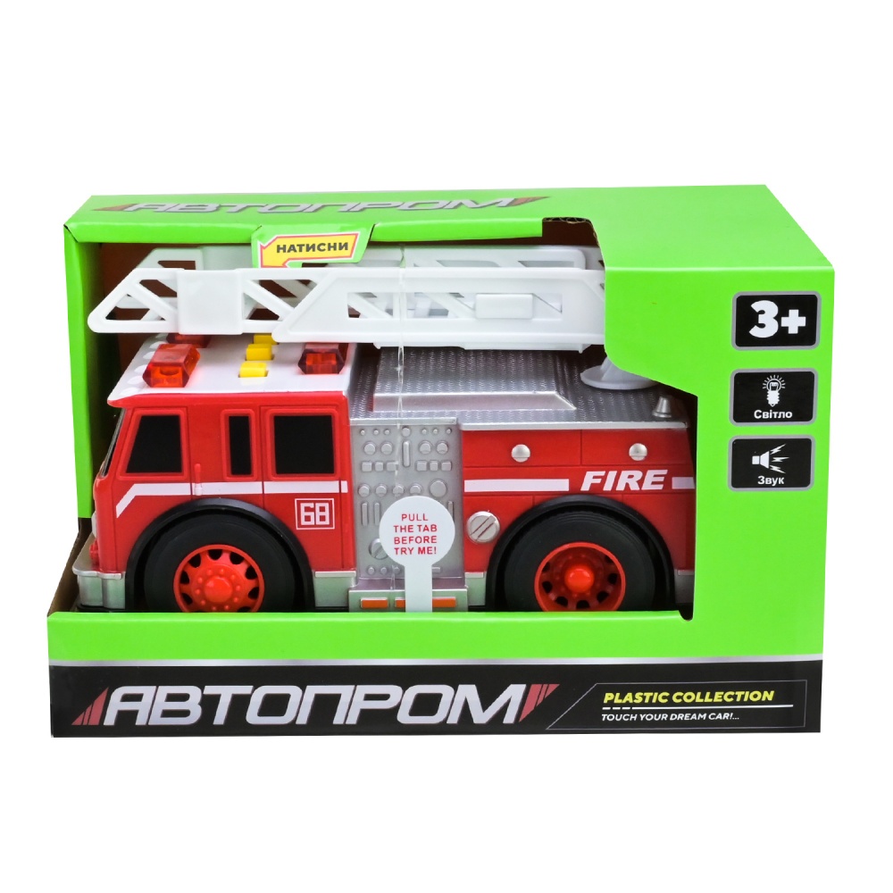 Пожарная машинка Автопром 7992