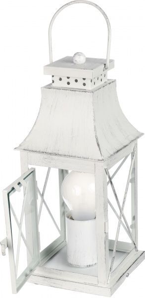 Настольная лампа декоративная Eglo Lisburn 1x60 Вт E27 серый 49294 