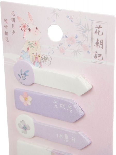 Блок паперу Зайченя фіолетовий