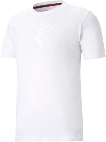Футболка Puma Ferrari Race Bg Shield tonal 53147005 XL білий