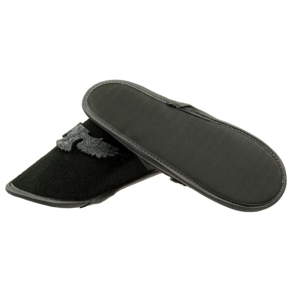 Тапки домашние FX shoes из фетра р. 42-43 черный арт.2016