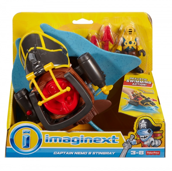 Игровой набор Imaginext Корабль-морское чудовище DHH64
