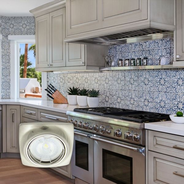 Світильник точковий LightMaster MR16 GU5.3 титан DL6045 титан 