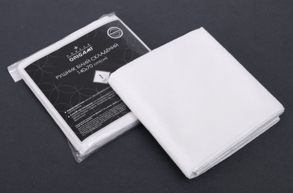 Полотенце Origami Horeca сложенный 140х70 см белый