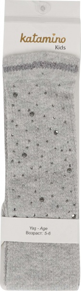 Шкарпетки для дівчаток KATAMINO K14044 р.11-12 сірий 