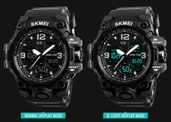 Часы тактические Hamlet 1155 Skmei black (NULL)