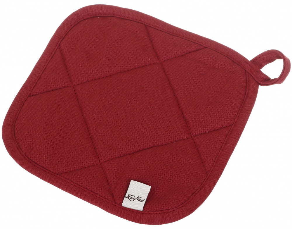 Прихватка Шипшина 20x20 см бордовий La Nuit