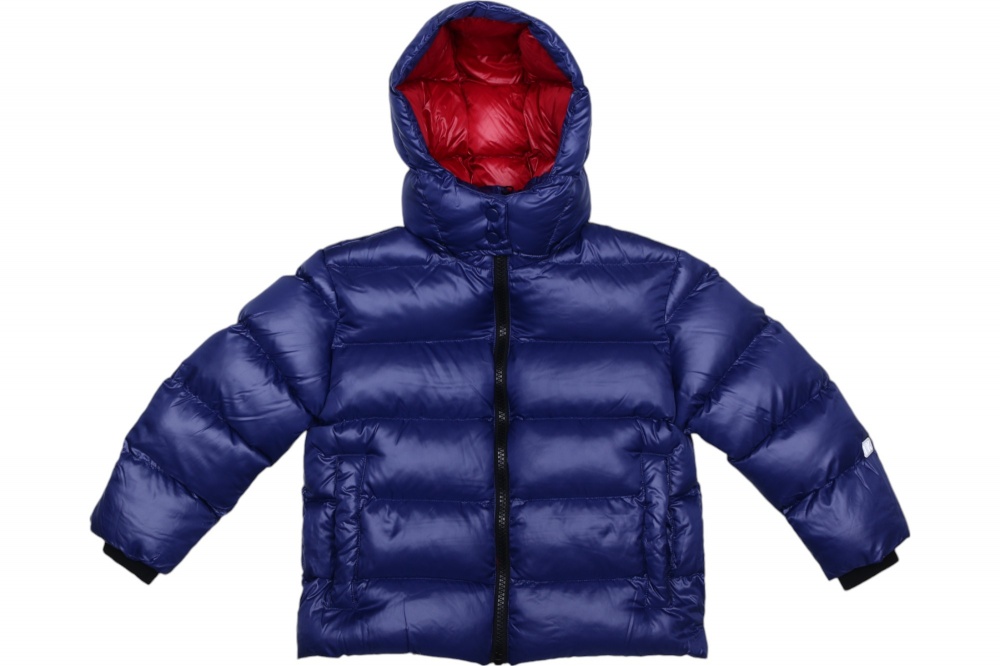 Куртка-пуховик для хлопчиків Luna Kids р.134 темно-синій 203MHAA008