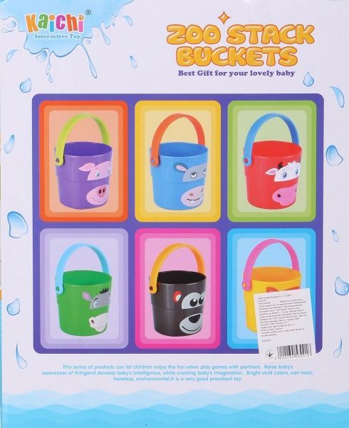 Набір для пісочниці Shantou Відерця 6 шт. I1223207