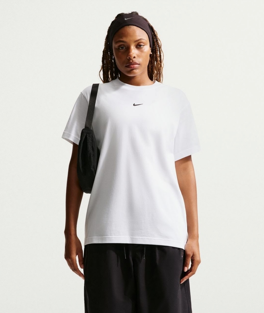 Футболка Nike W NSW CLASSIC SS TEE IH7601-100 р.M білий — фото 1