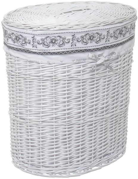 Кошик плетений з текстилем 51х37х56 см HQ13-53CD-1 