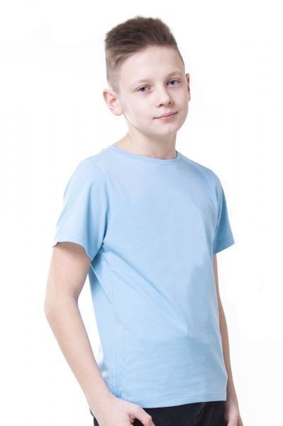 Футболка для хлопчиків KOSTA 0109-1 р.122-128 блакитний 