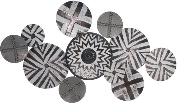 Декор настенный Zebra 63x113,5 см черно-белый 