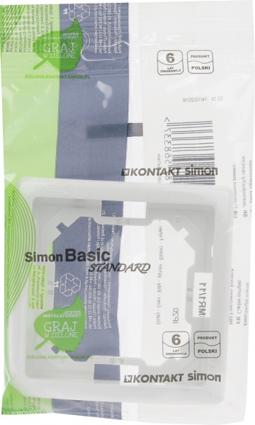 Рамка Simon Basic универсальная белый BMR1/11