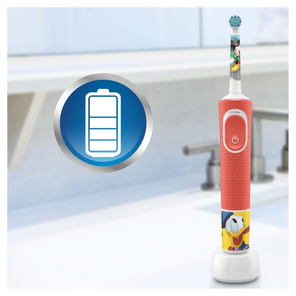 Электрическая зубная щетка Oral-B Kids (3+) D100.413.2K Mickey