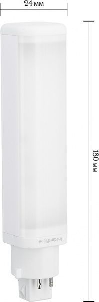 Лампа светодиодная Philips PLC мягкая белая G24q-3 220-240 В 4000 К 929001200902 