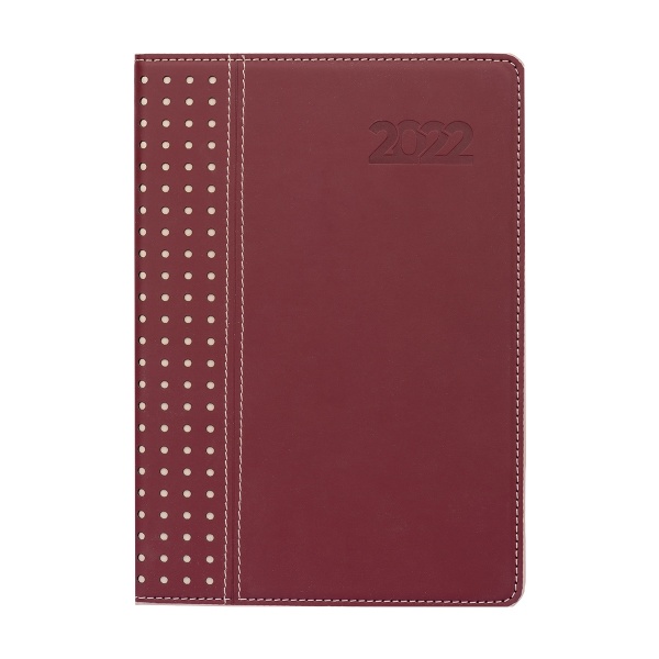 Щоденник датований червоний Leo Planner Destiny A5 2022