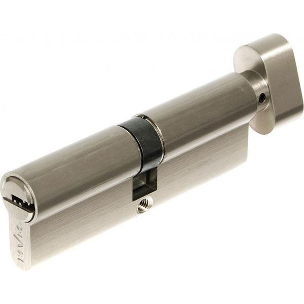 Цилиндр MVM Р6Р 45x45 ключ-вороток 90 мм матовый никель